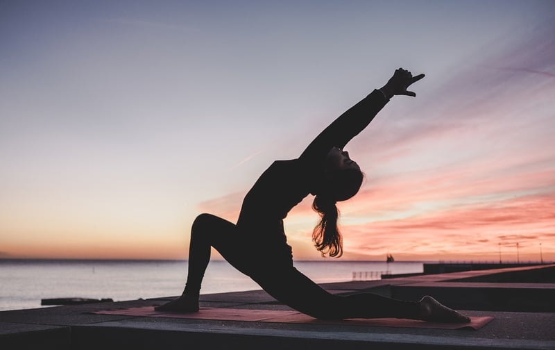 Sunrise yoga
